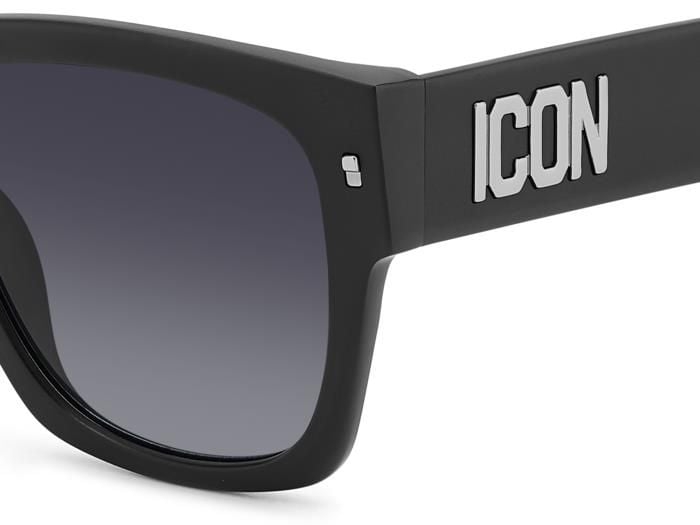 Dsquared2%20ICON%200004/S%20(P5I/9O)%2055%20|%20Unisex%20Siyah%20Güneş%20Gözlüğü